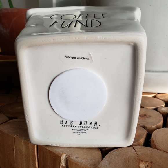 ▪︎SOLD▪︎ Rae Dunn Coffee Fund Piggy Bank - Picture 3 of 3